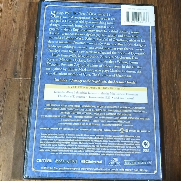 DOWNTON ABBEY Season 3 Box Set on DVD - Picture 2 of 2
